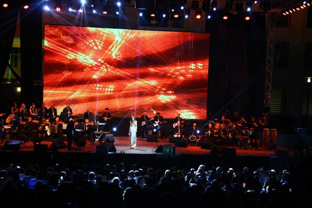 Nancy Ajram at Beirut Holidays